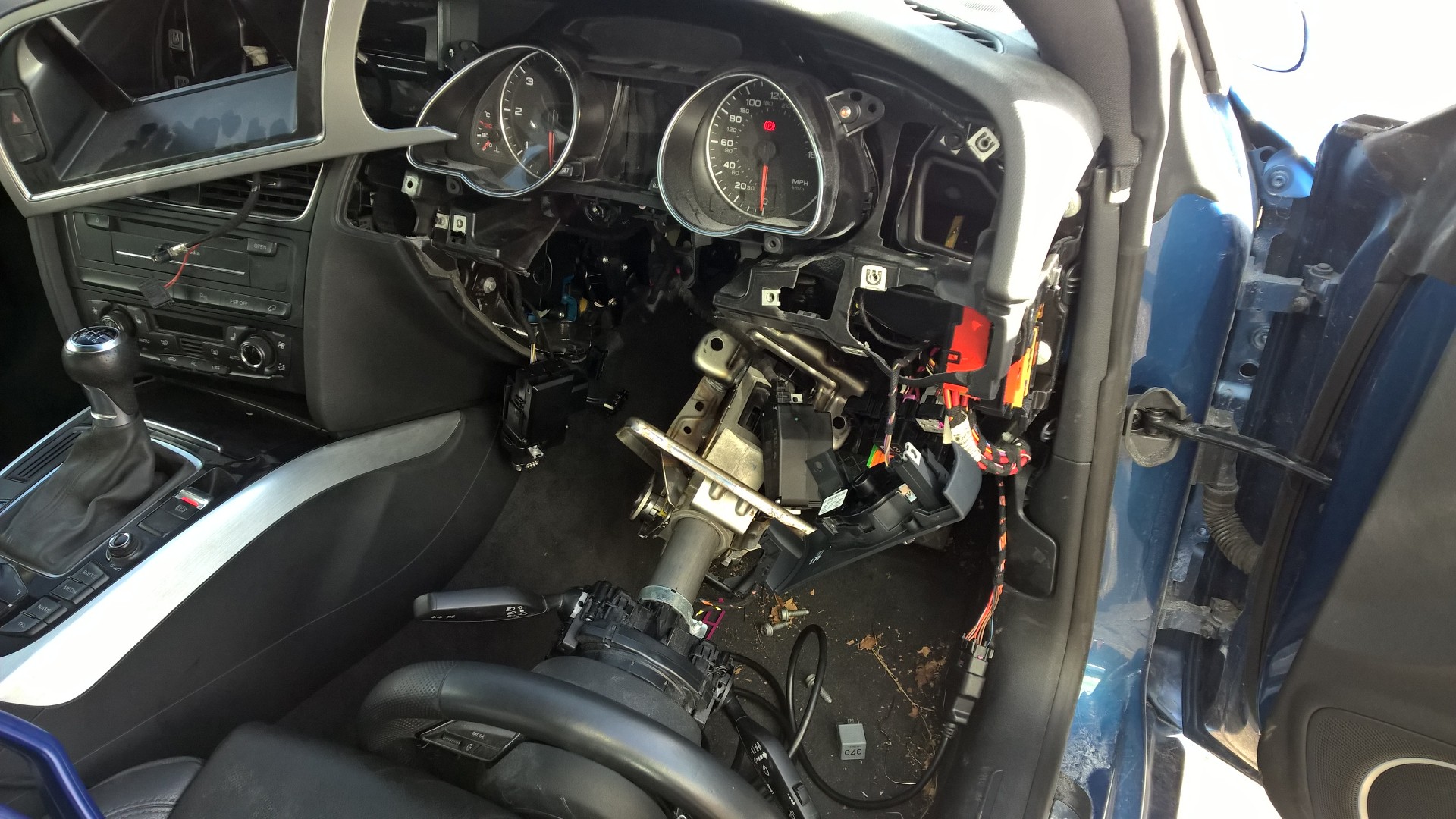 Audi A5 repair part 2 continued…